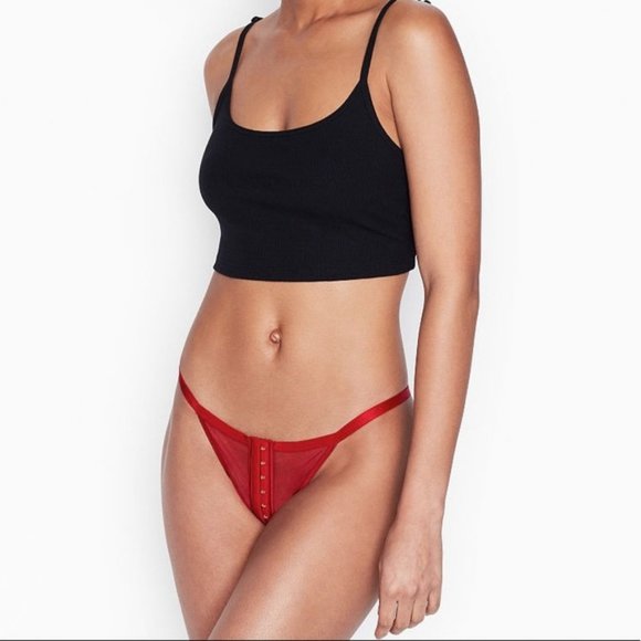 Victoria's Secret Luxe Brazilian Pantie LG NWT - Picture 1 of 4